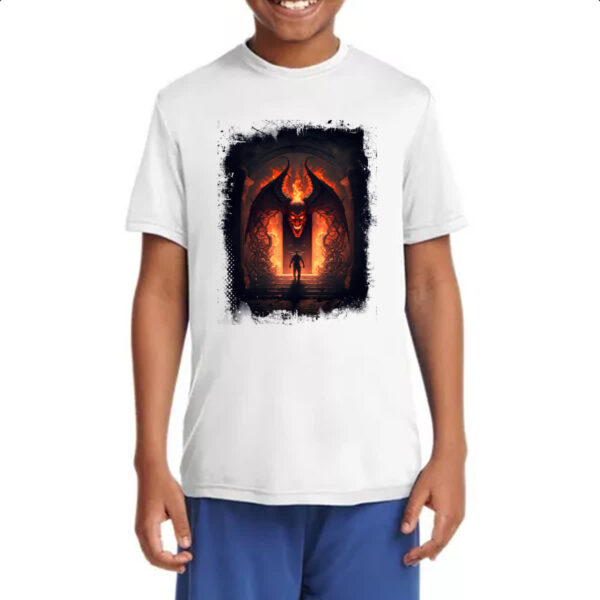 Camiseta Infanto Juvenil Portal do inferno 7 - Imagem 4