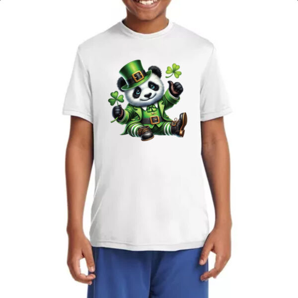 Camiseta Infanto Juvenil Panda St Patrick - Imagem 4