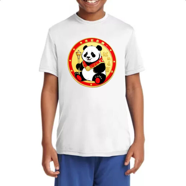 Camiseta Infanto Juvenil Panda coin - Imagem 4