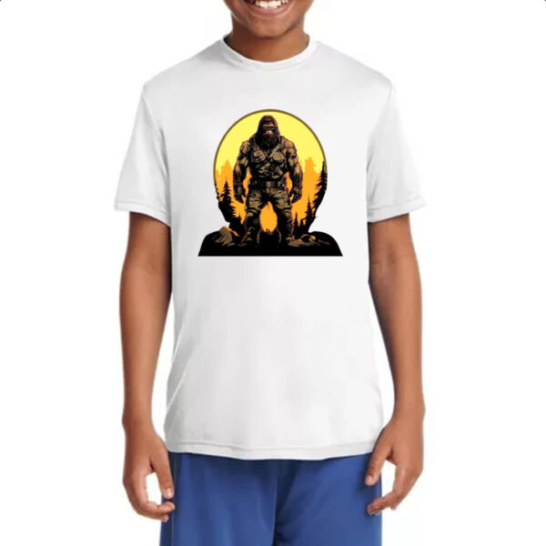 Camiseta Infanto Juvenil Pe grande militar - Imagem 4