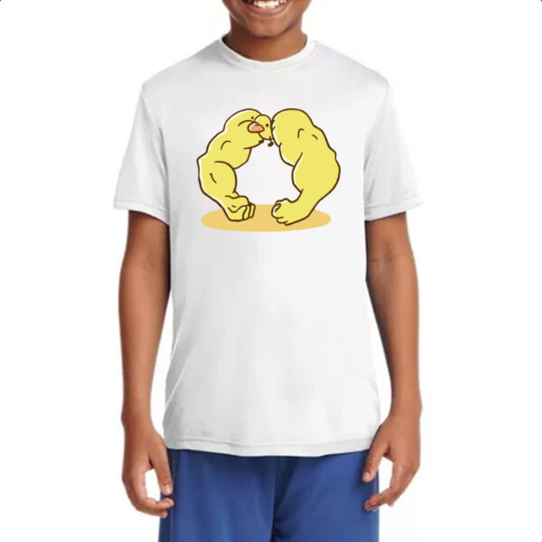 Camiseta Infanto Juvenil Pato Maromba Academia - Imagem 4