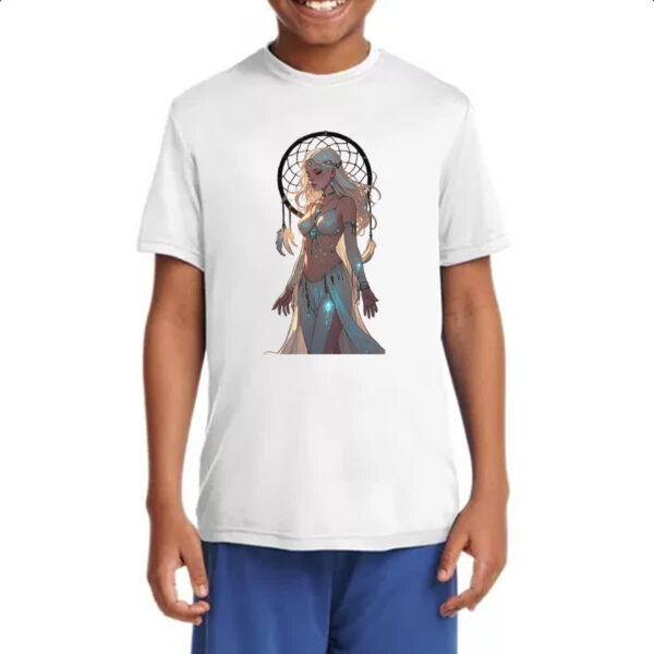 Camiseta Infanto Juvenil Apanhador de sonhos princesa de luz - Imagem 4