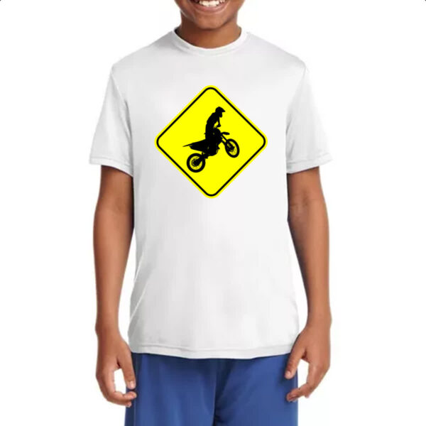 Camiseta Infanto Juvenil Placa Motocross - Imagem 4