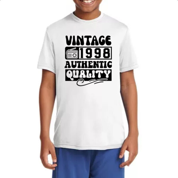 Camiseta Infanto Juvenil Radio Vintage 1998 - Imagem 4