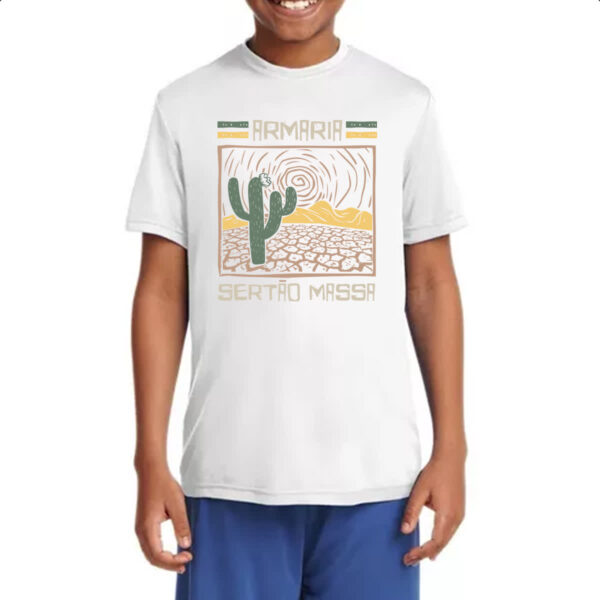 Camiseta Infanto Juvenil Armaria sertao massa - Imagem 4