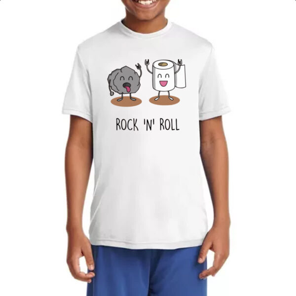 Camiseta Infanto Juvenil Rock and Roll - Imagem 4