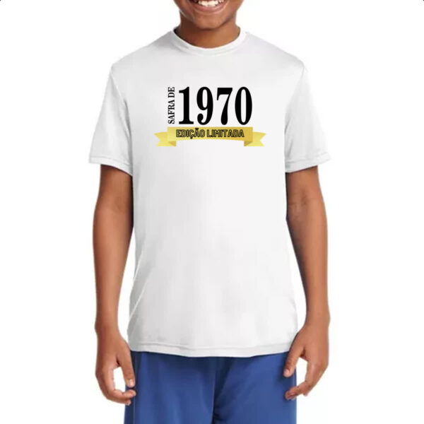 Camiseta Infanto Juvenil Safra de 1970 - Imagem 4