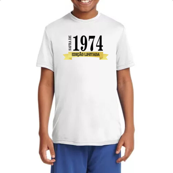 Camiseta Infanto Juvenil Safra de 1974 - Imagem 4