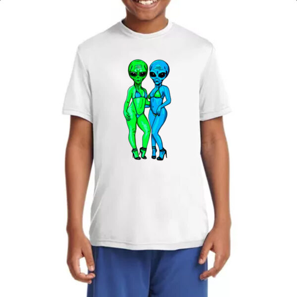 Camiseta Infanto Juvenil Sexy Aliens - Imagem 4