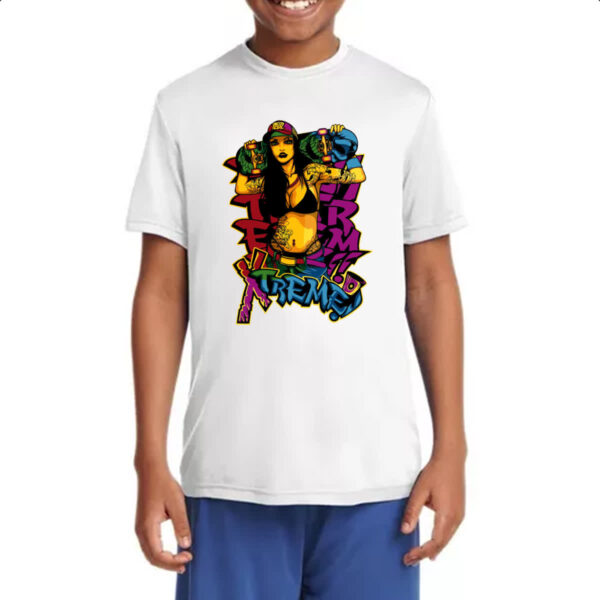 Camiseta Infanto Juvenil Skate Xtreme - Imagem 4