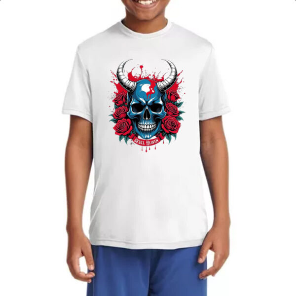Camiseta Infanto Juvenil Skull Heaven - Imagem 4