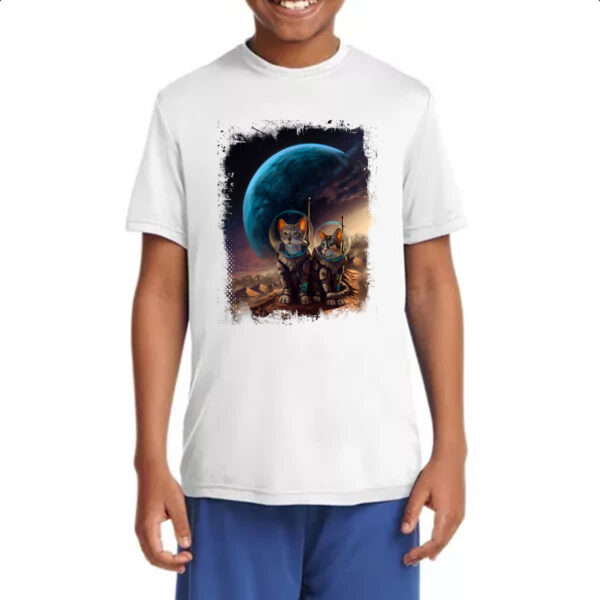 Camiseta Infanto Juvenil Spacekittens - Imagem 4