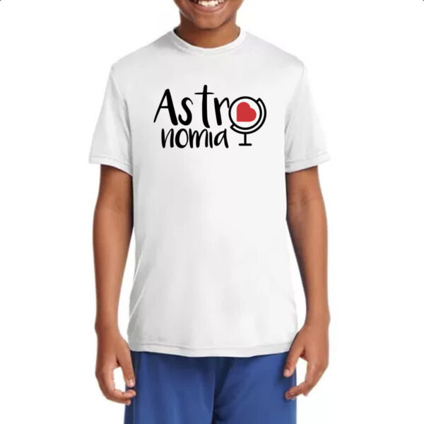 Camiseta Infanto Juvenil Astronomia - Imagem 4