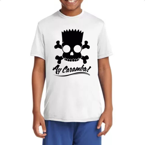 Camiseta Infanto Juvenil Bart Pirata - Ay Caramba - Imagem 4