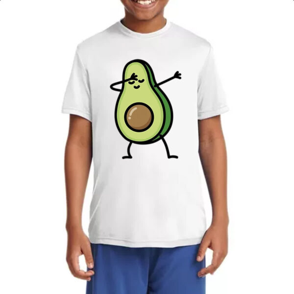 Camiseta Infanto Juvenil Abacate dab - Imagem 4