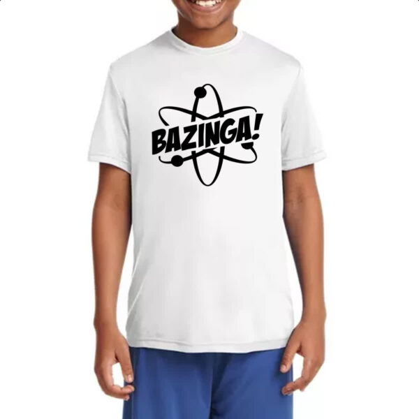 Camiseta Infanto Juvenil Bazinga - Imagem 4