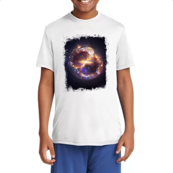 Camiseta Infanto Juvenil Big Bang Universo 1 - Imagem 4