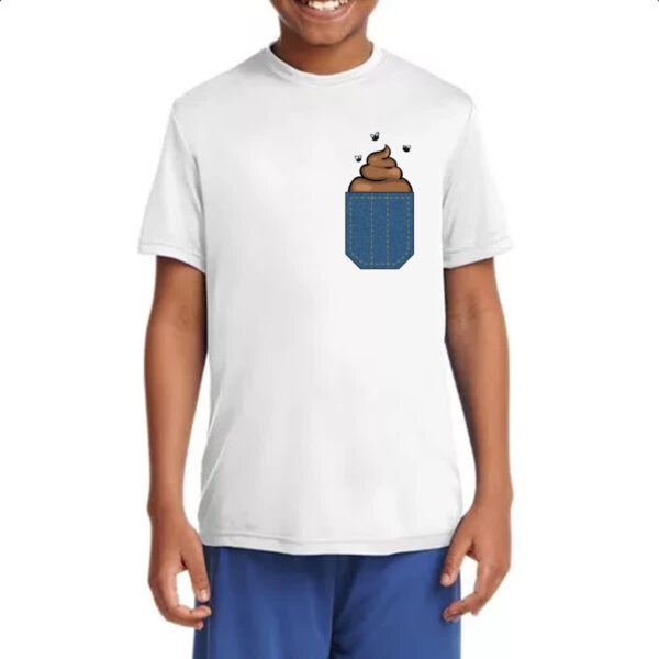 Camiseta Infanto Juvenil Bolso com coco - Imagem 4