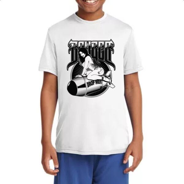 Camiseta Infanto Juvenil Bomber drop me - Imagem 4