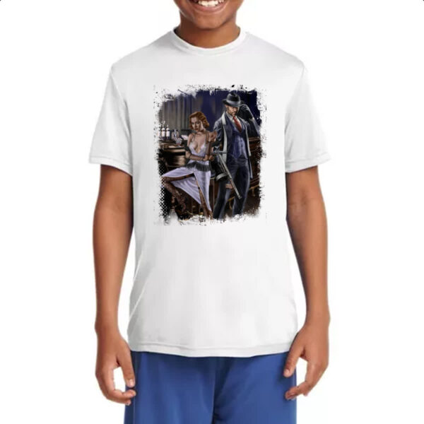 Camiseta Infanto Juvenil Bonnie e Clyde - Imagem 4