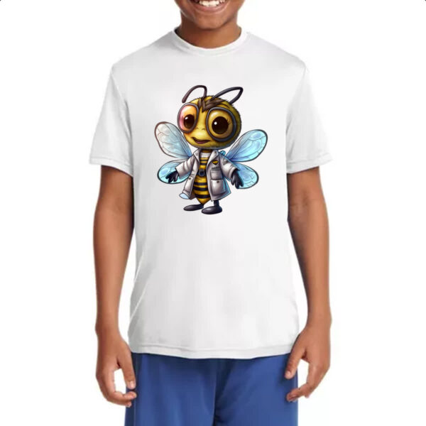 Camiseta Infanto Juvenil Abelha medica - Imagem 4
