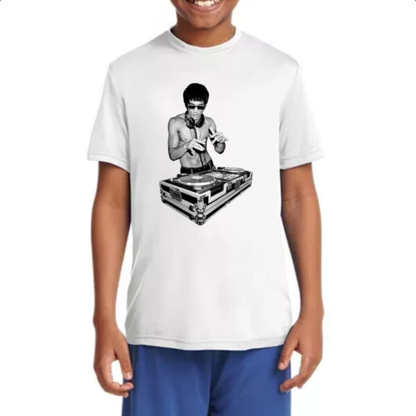 Camiseta Infanto Juvenil Bruce Lee DJ - Imagem 4
