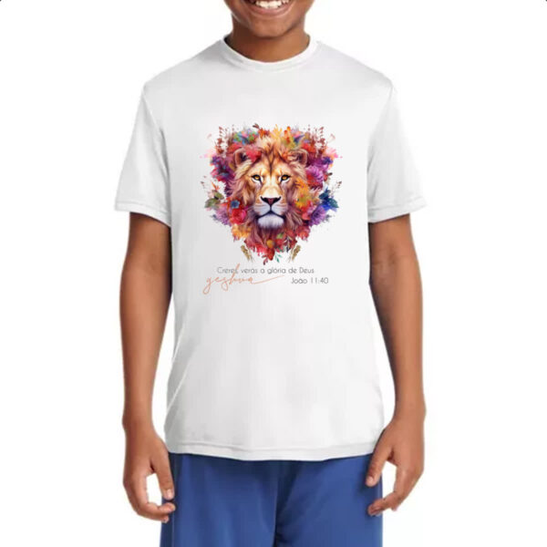 Camiseta Infanto Juvenil Yeshua Joao 11-40 - Imagem 4