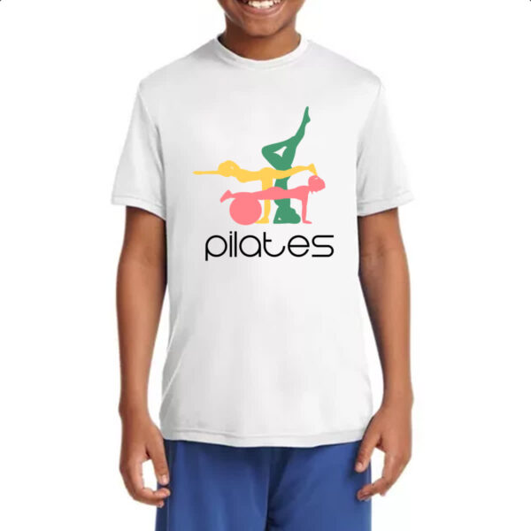 Camiseta Infanto Juvenil Academia fitnes pilates - Imagem 4