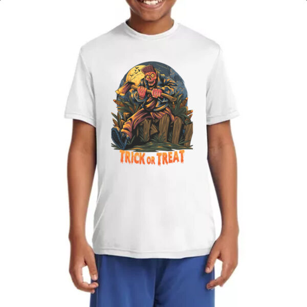 Camiseta Infanto Juvenil Halloween Trick or Treat - Imagem 4