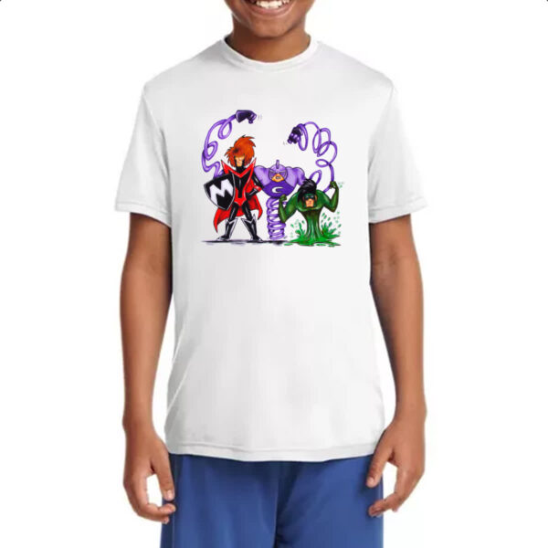 Camiseta Infanto Juvenil Hanna Barbera Os Impossiveis pintura a guache - Imagem 4