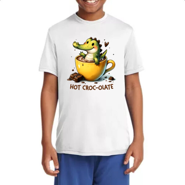 Camiseta Infanto Juvenil Hot Croc-olate - Imagem 4