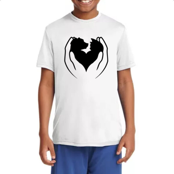 Camiseta Infanto Juvenil Adocao Pet carinho - Imagem 4