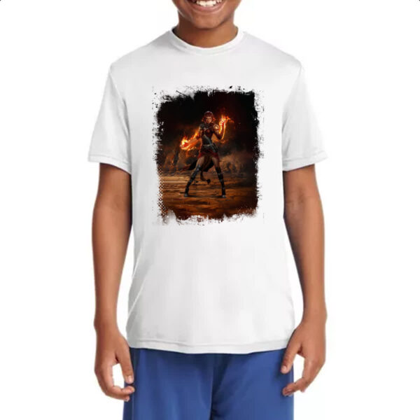 Camiseta Infanto Juvenil Chandra - Catalisadora da chama - Imagem 4