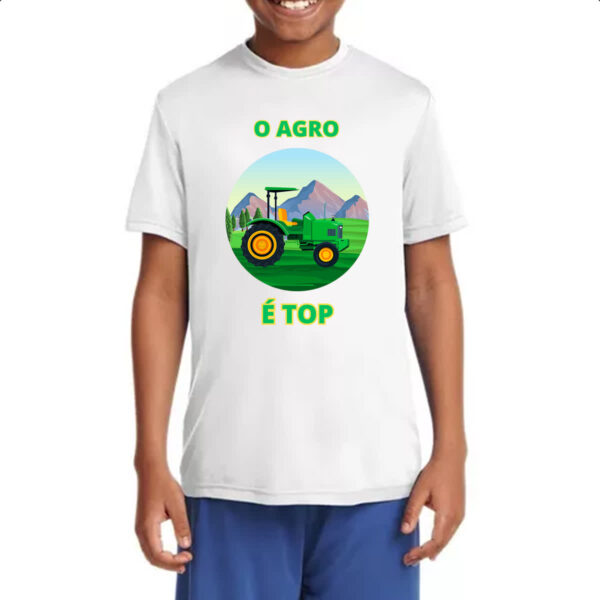 Camiseta Infanto Juvenil Agro e top - Imagem 4