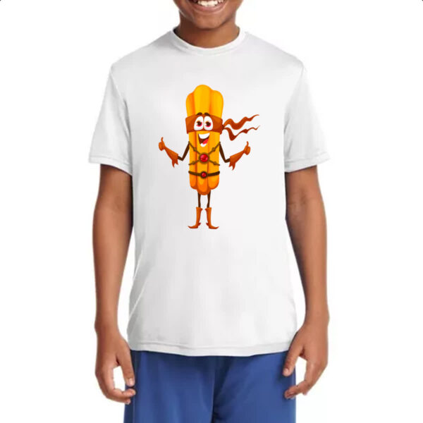 Camiseta Infanto Juvenil Churros Super Heroi - Imagem 4