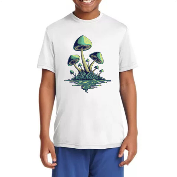 Camiseta Infanto Juvenil Cogumelos - Imagem 4