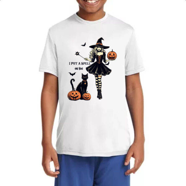 Camiseta Infanto Juvenil Colocar um feitico em voce - Imagem 4