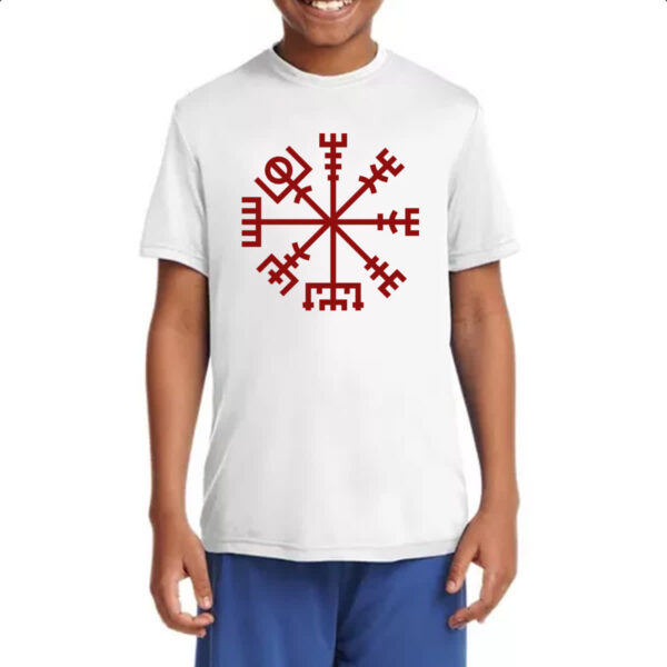 Camiseta Infanto Juvenil Compasso viking - Imagem 4