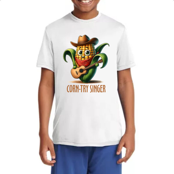 Camiseta Infanto Juvenil Corn-try singer - Imagem 4