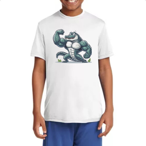 Camiseta Infanto Juvenil Crocodilo maromba - Imagem 4