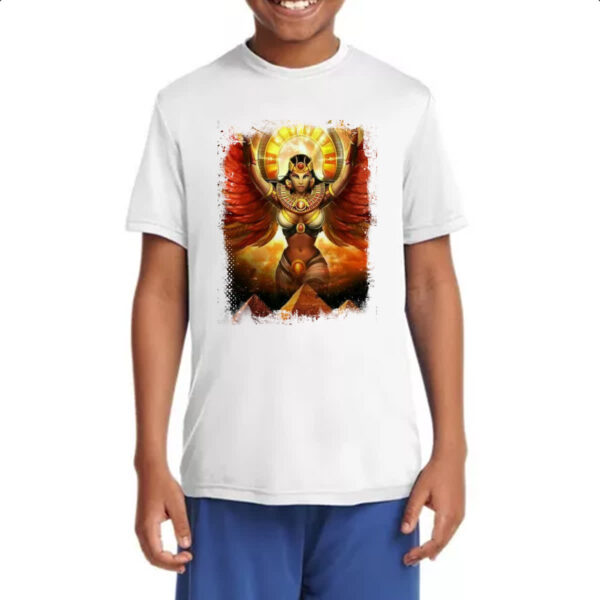 Camiseta Infanto Juvenil Deusa Isis Sobre o Egito - Imagem 4