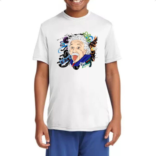 Camiseta Infanto Juvenil Albert Einstein - E=MC2 - Imagem 4