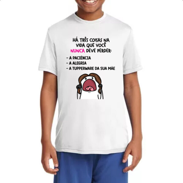 Camiseta Infanto Juvenil Dia das maes tupperware - Imagem 4