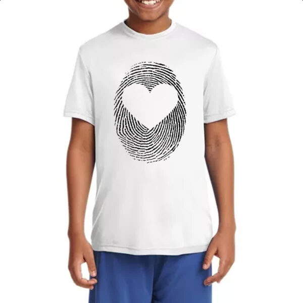 Camiseta Infanto Juvenil Digital do amor - Imagem 4