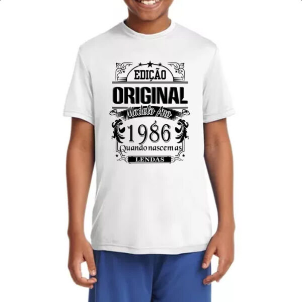 Camiseta Infanto Juvenil Edicao Original 1986 - Imagem 4