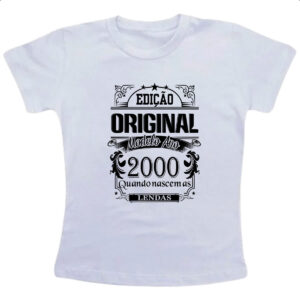 Camiseta Infanto Juvenil Edicao Original 2000
