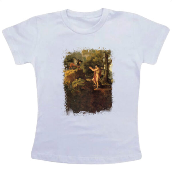 Camiseta Infanto Juvenil Edipo e a esfinge