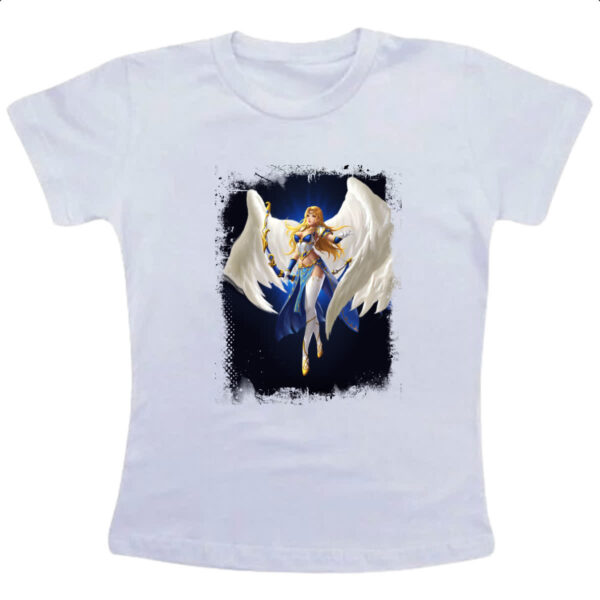 Camiseta Infanto Juvenil Empires and Puzzles Heroi Atena