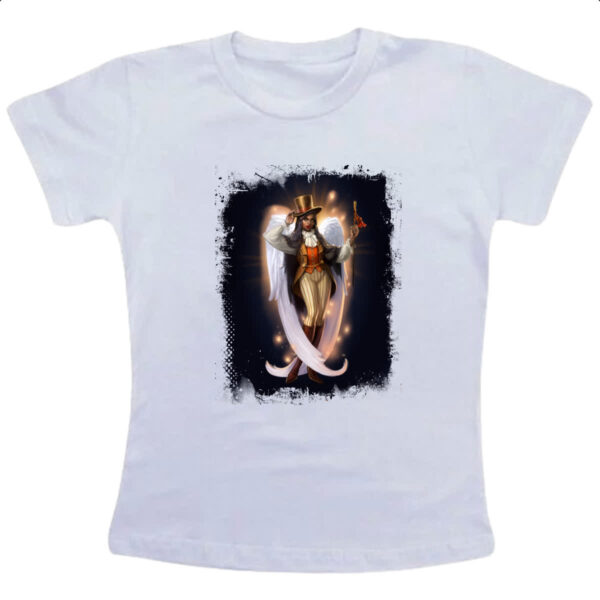 Camiseta Infanto Juvenil Empires and Puzzles Heroi Diretora Zuri