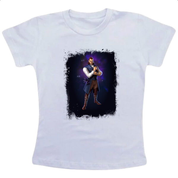 Camiseta Infanto Juvenil Empires and Puzzles Heroi Dr Moreau